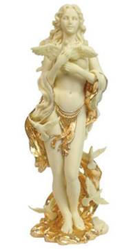 Venus-with-dove-statue